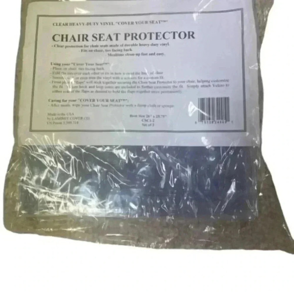 4pcs Chair Seat Covers Waterproof Dining Room Chair Covers - Picture 4 of 8